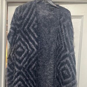 Ralph Lauren Black and Gray Textured Cardigan